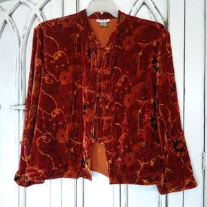 Paisley Velvet jacket